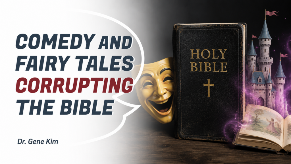 Comedy and fairy tales corrupting the bible